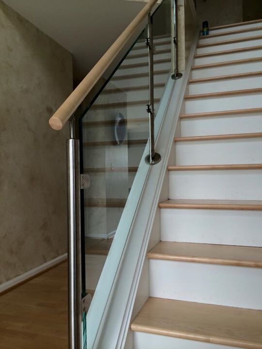 Beth Glass Railing Style