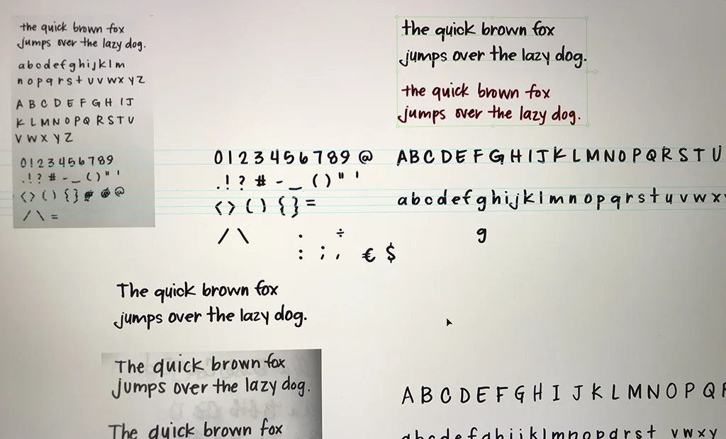 Vectorizing and comparison to source material