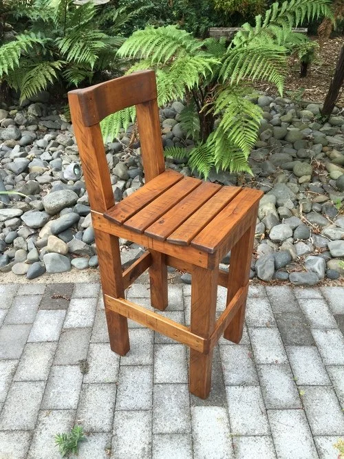 High Back Barstool