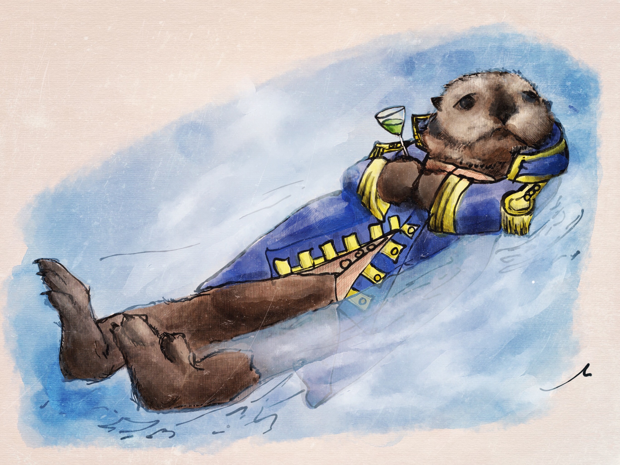 Rear Admiral Gimellete, reporting for cutie