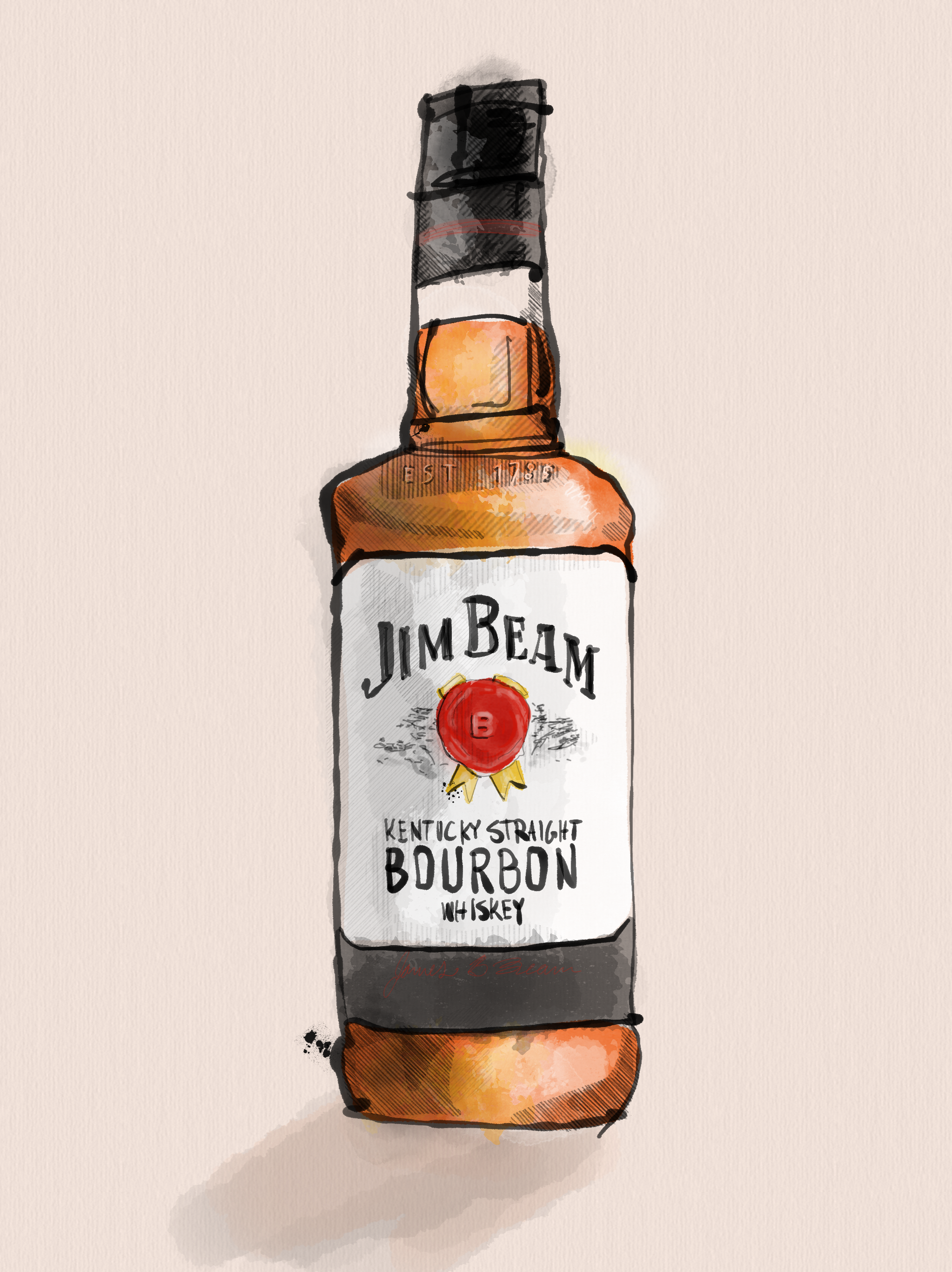 jim beam white label bourbon andrew bohrer.PNG