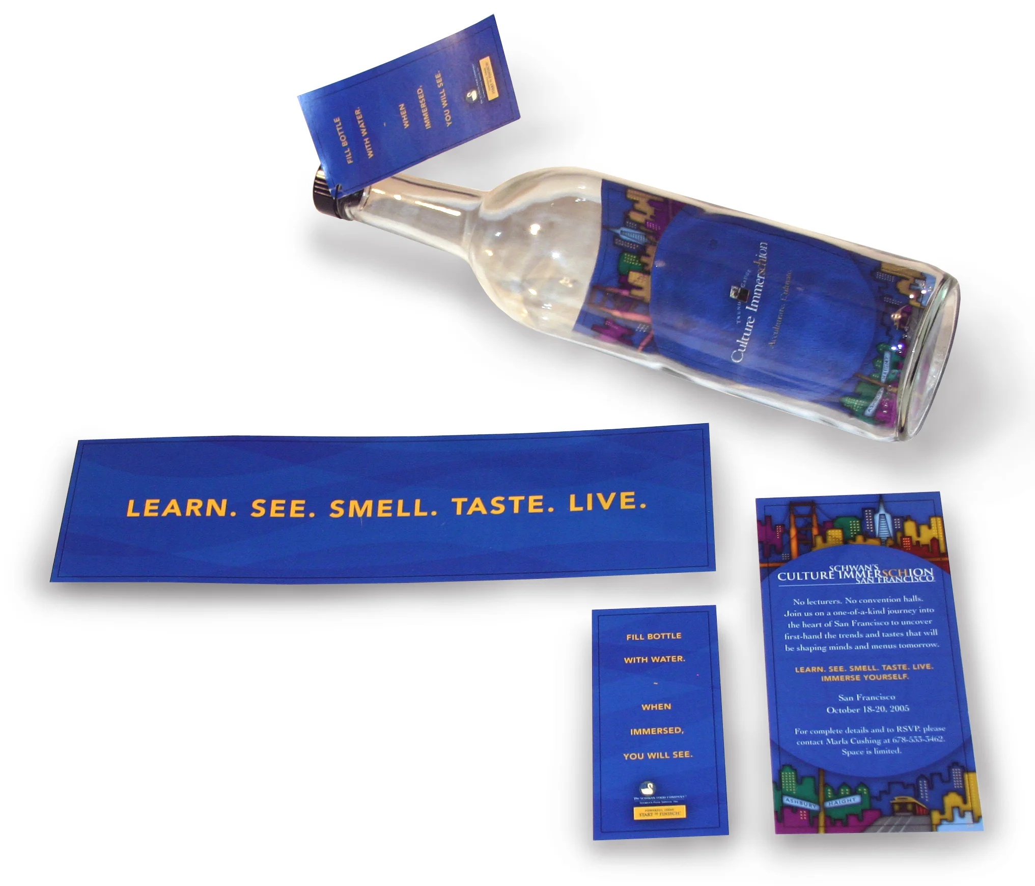  San Francisco Culture Immersion Tour invite (Addy Best of Show) 