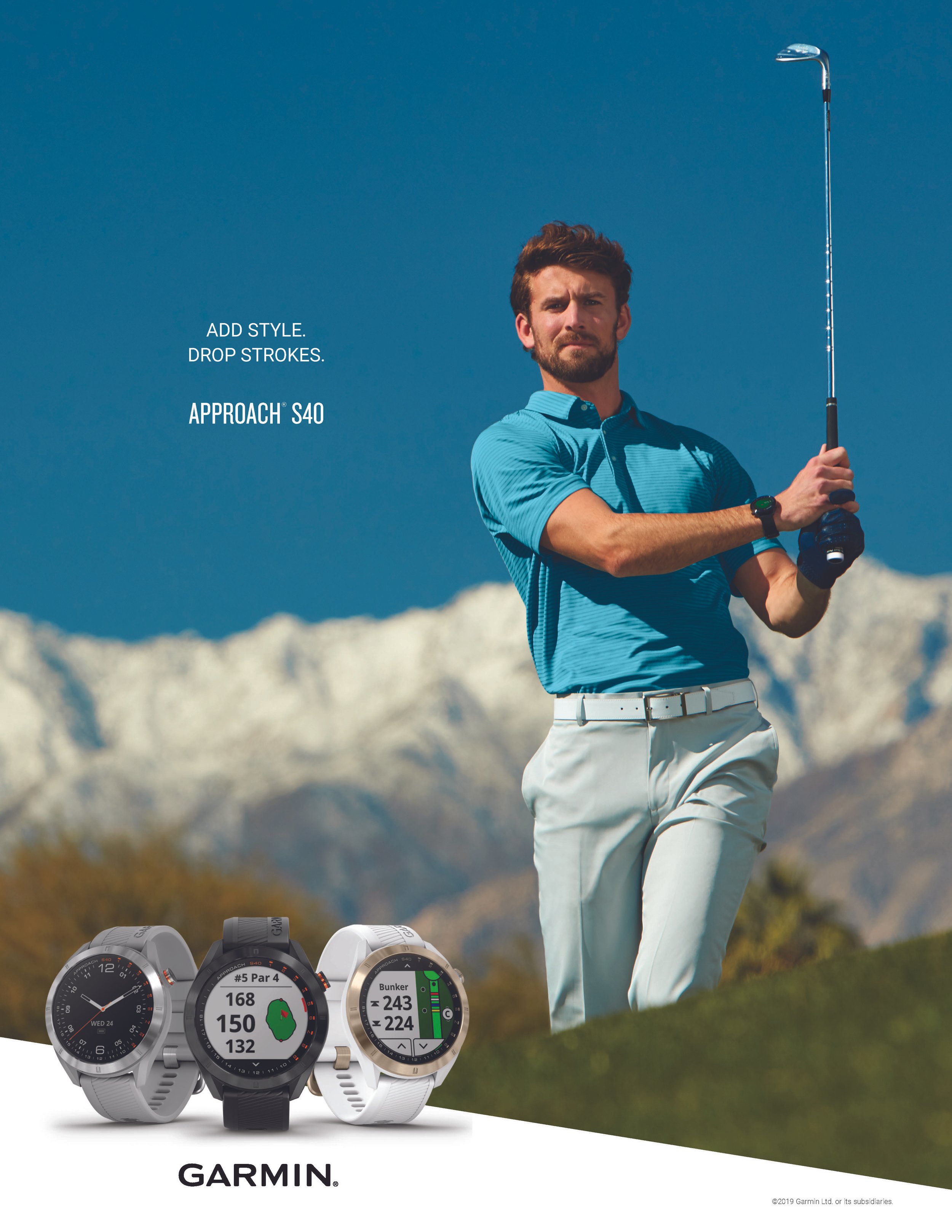 Approach S40 GPS Golf watch