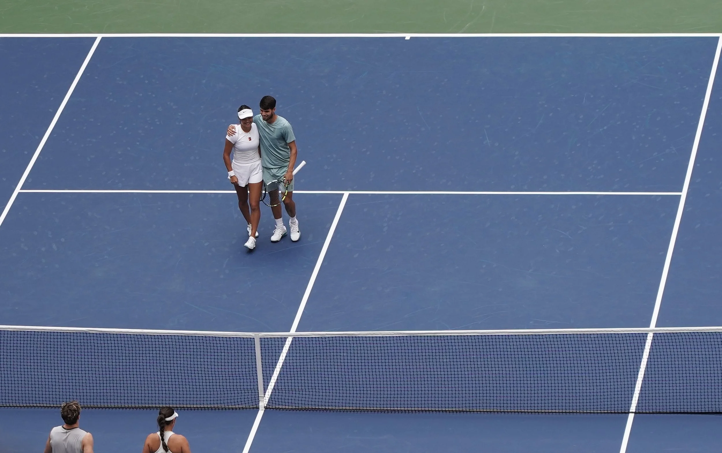 Carlos Alcaraz and Emma Raducanu - 2025 - US Open