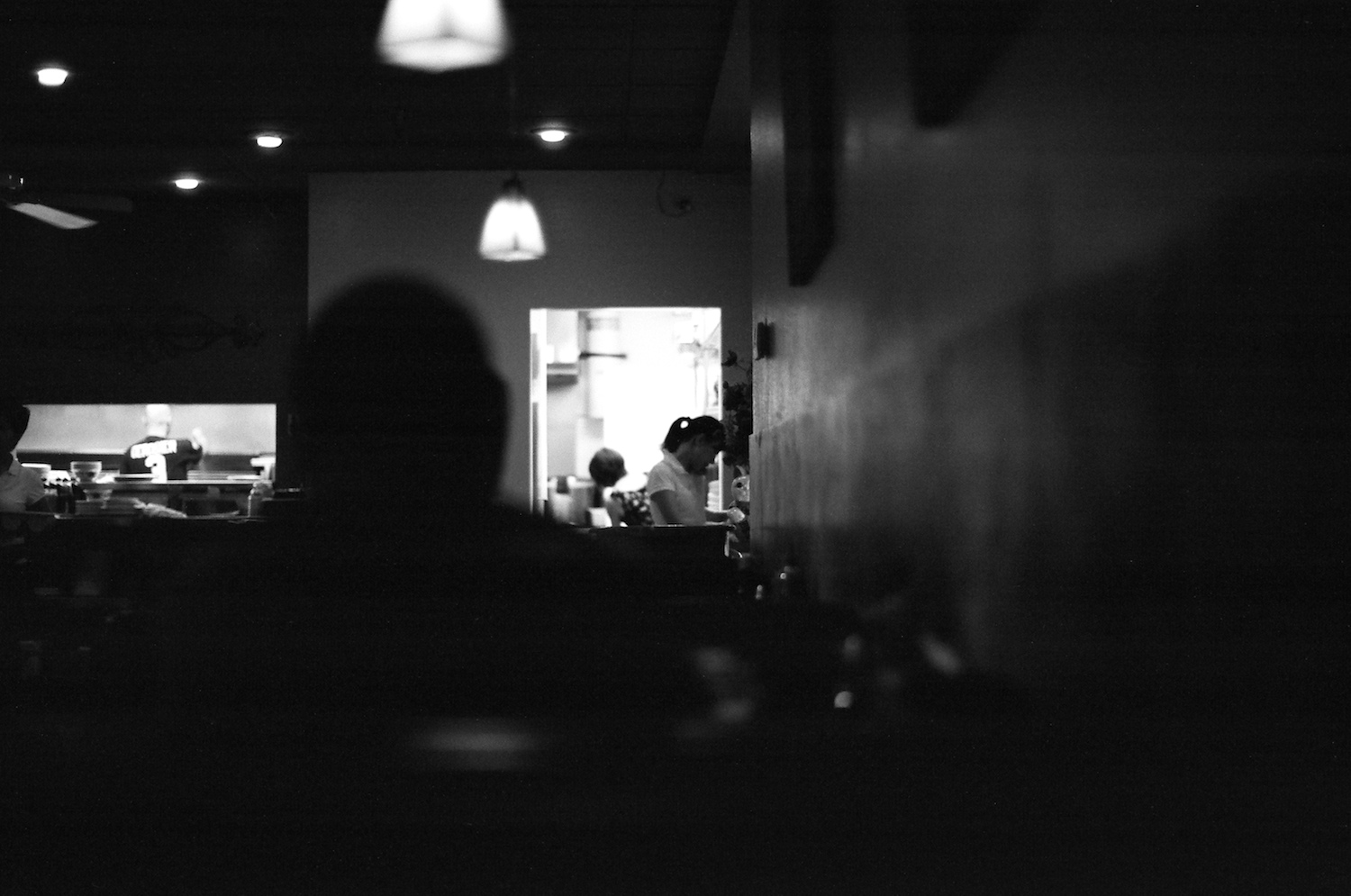 View of kitchen @ House of Pho