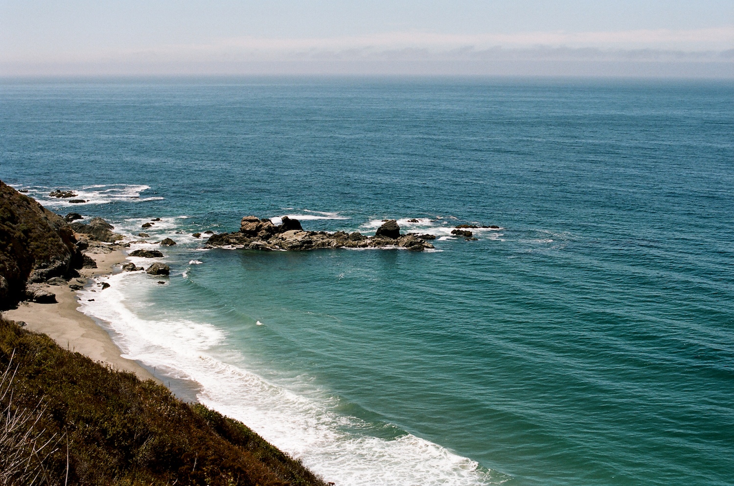 Another turnout along Hwy 1