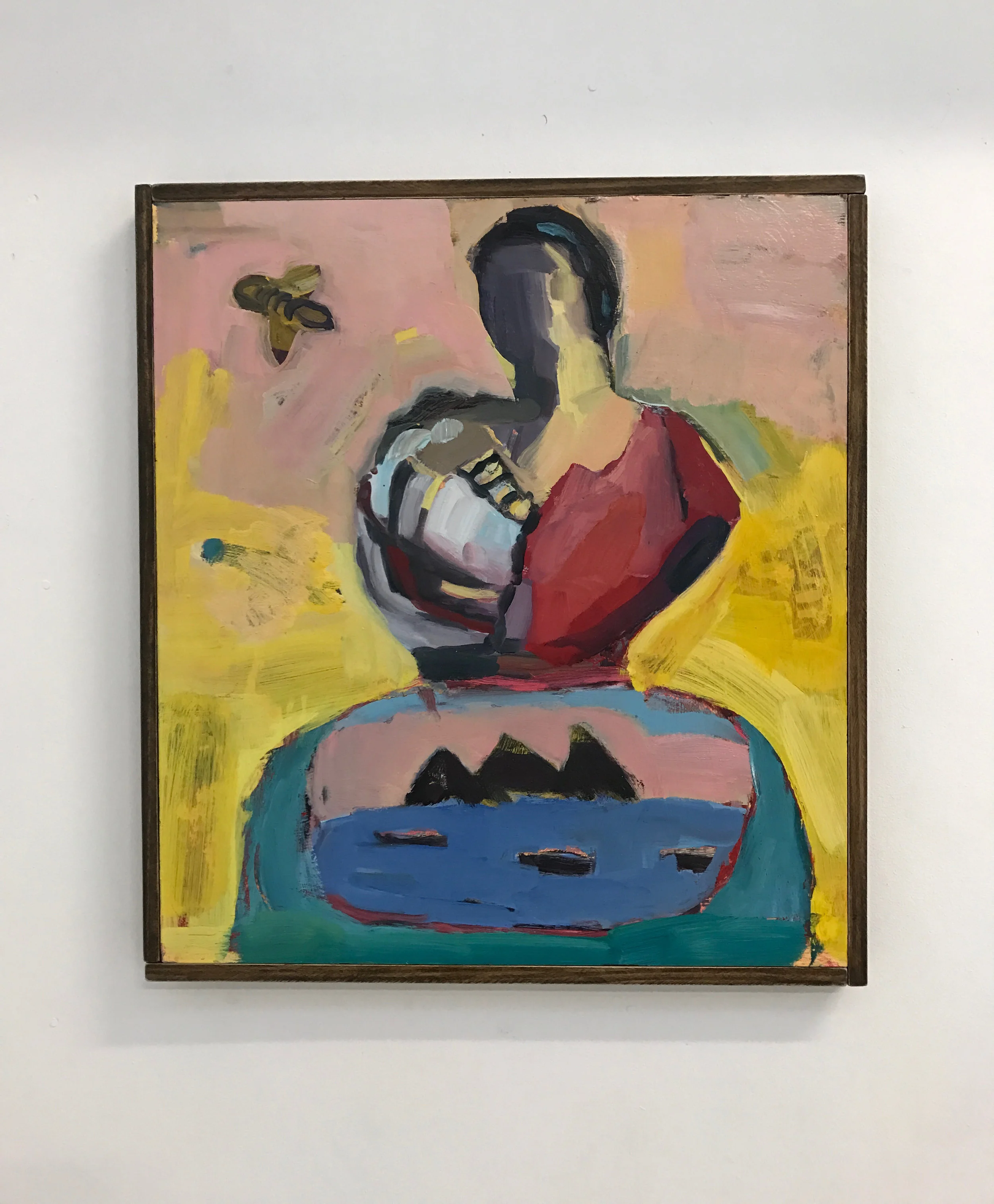 Michelle Brodie, The Priestess, oil on board, 2018 $500