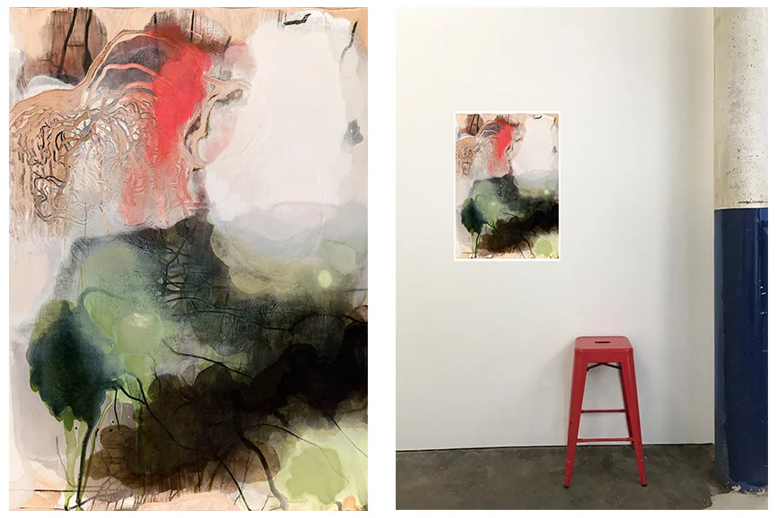EMMA WALKER, Sea Garden , digital print on rag paper, Edition of 7, 70 x 50 cm $250 each, unframed.