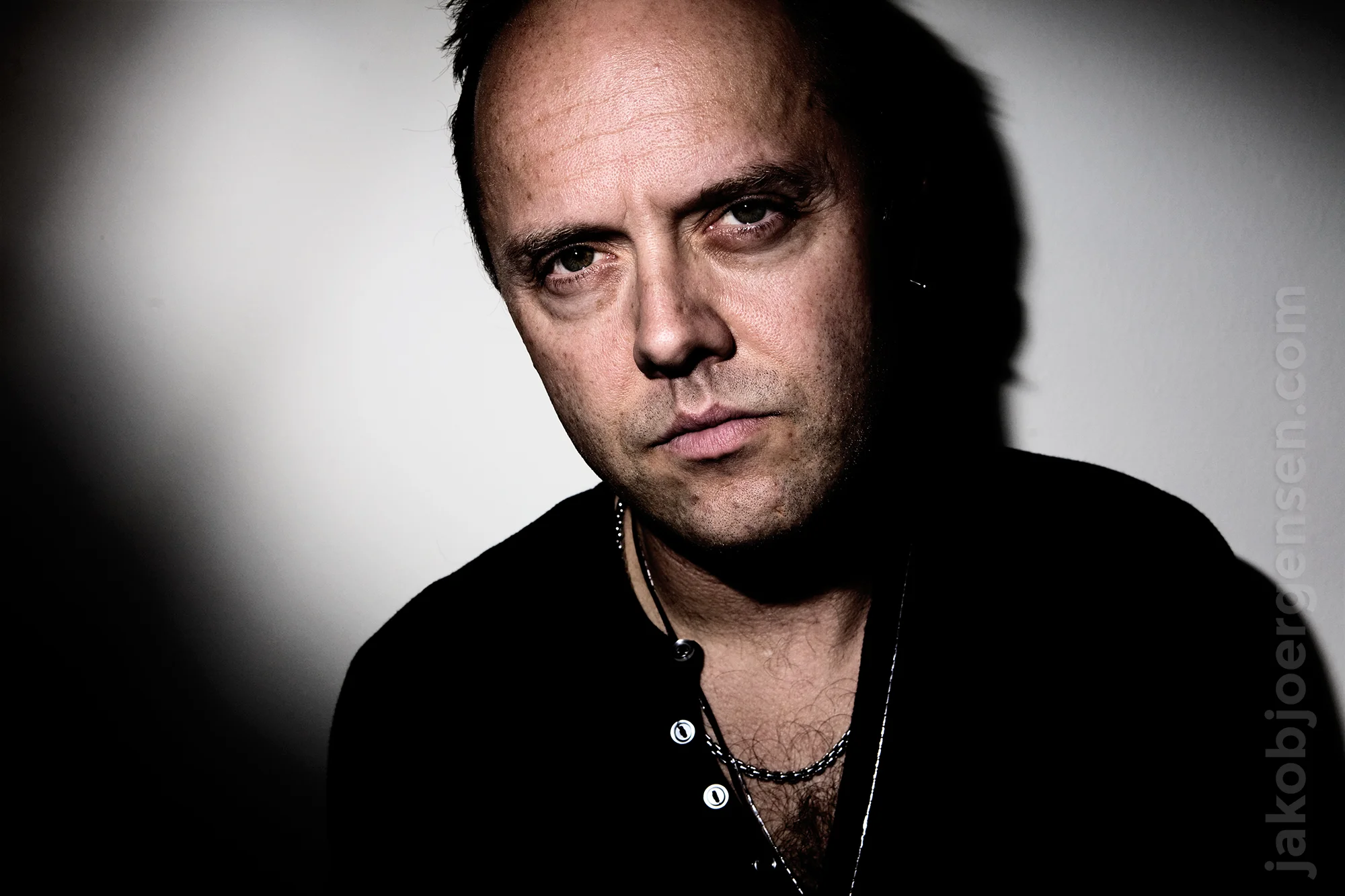 Drummer in Metallica Lars Ulrich. Hotel D'Angleterre. Copenhagen.