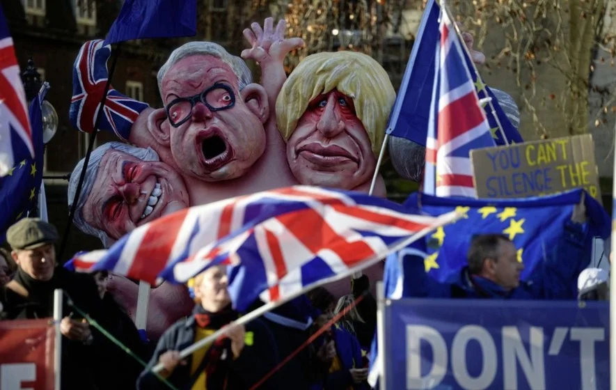 Parliament Square, London - January 15, 2019 (Irish Times/picture by Kirsty O’Connor/PA)