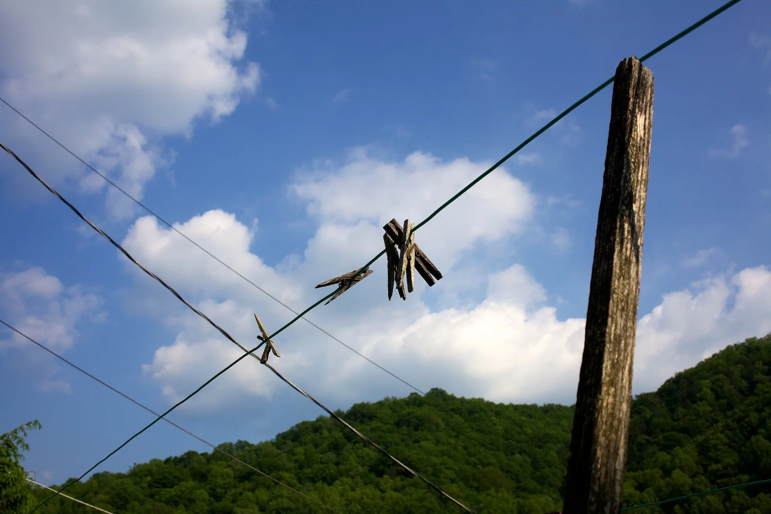 Motel and Clothesline, North Carolina, Tamara Reynolds