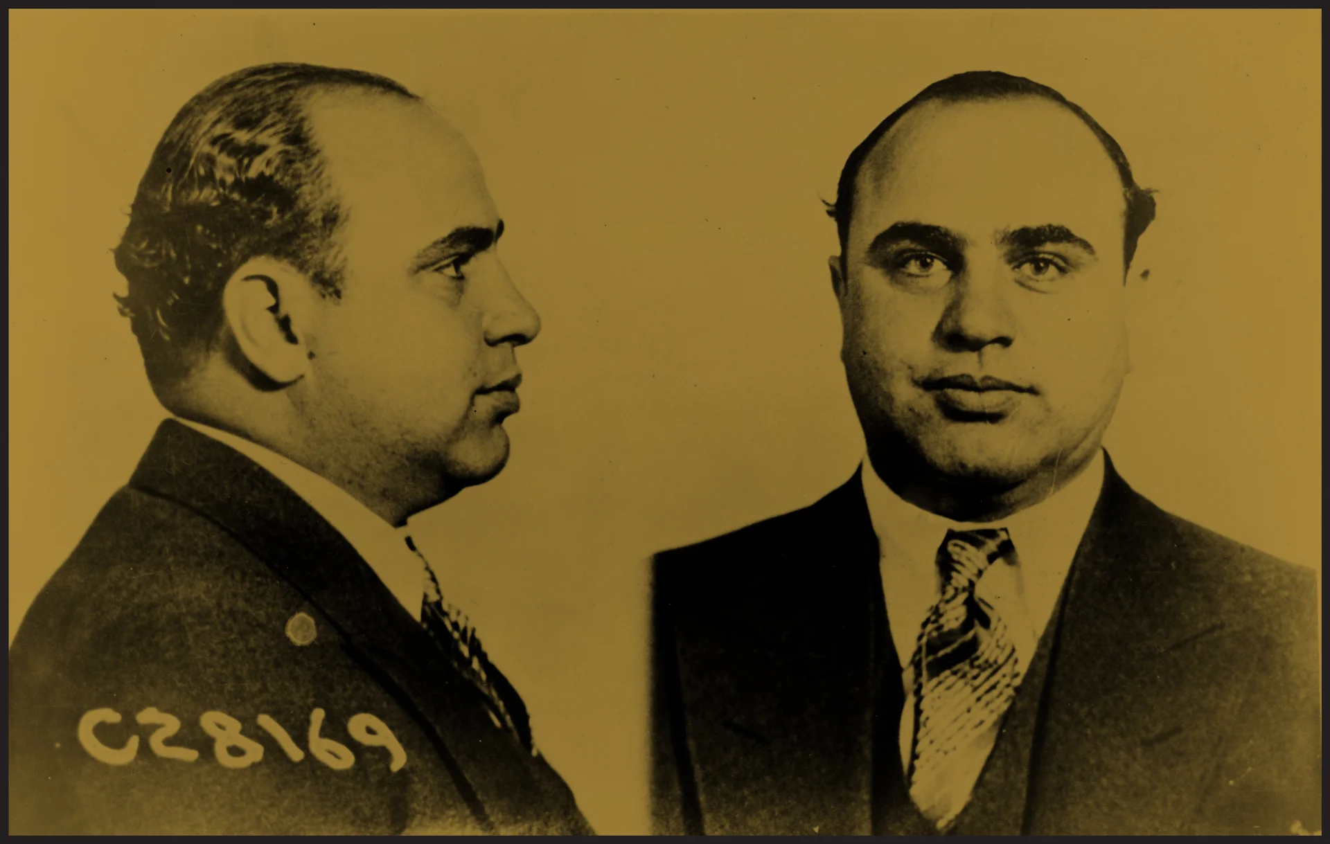 The man himself — Al Capone.