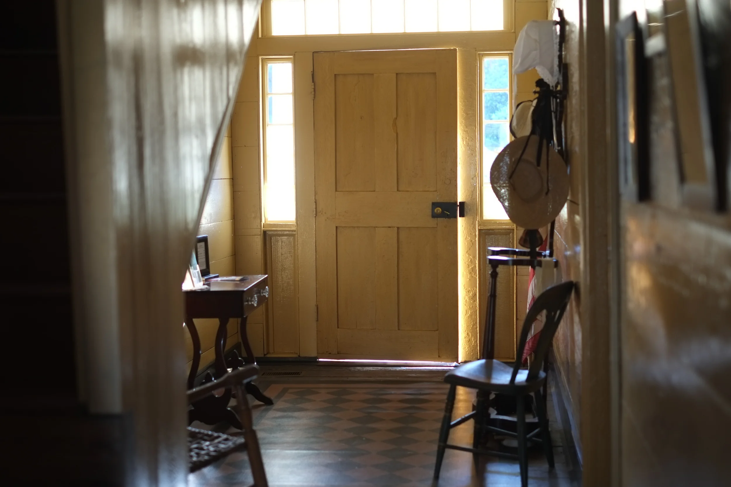 two of the Marietta, Ga., locations for "Old South, New South": The ROOT HOUSE Museum AND BRUMBY HALL.