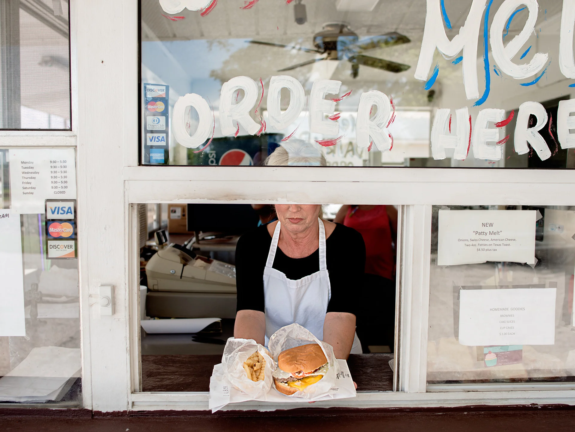 Mel’s Dairy Dream, A burger and fry shack THAT sits on the property where Harper Lee’s home once stood. 