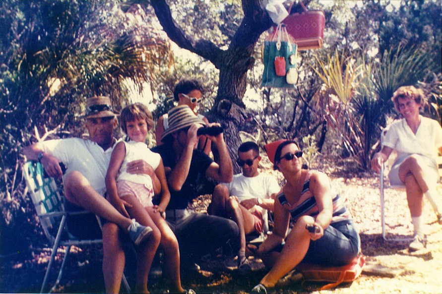 Williams family picnic, 1968, photo courtesy of the williams family