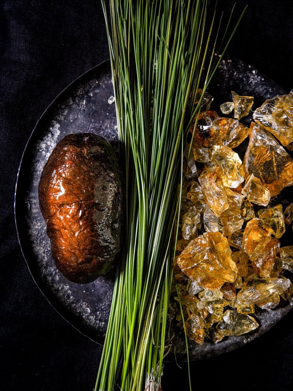 Sean Brock on X: Pine rosin potato after its drained and cooled