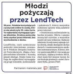 » Kampania reklamowa LendTech w Super Expressie