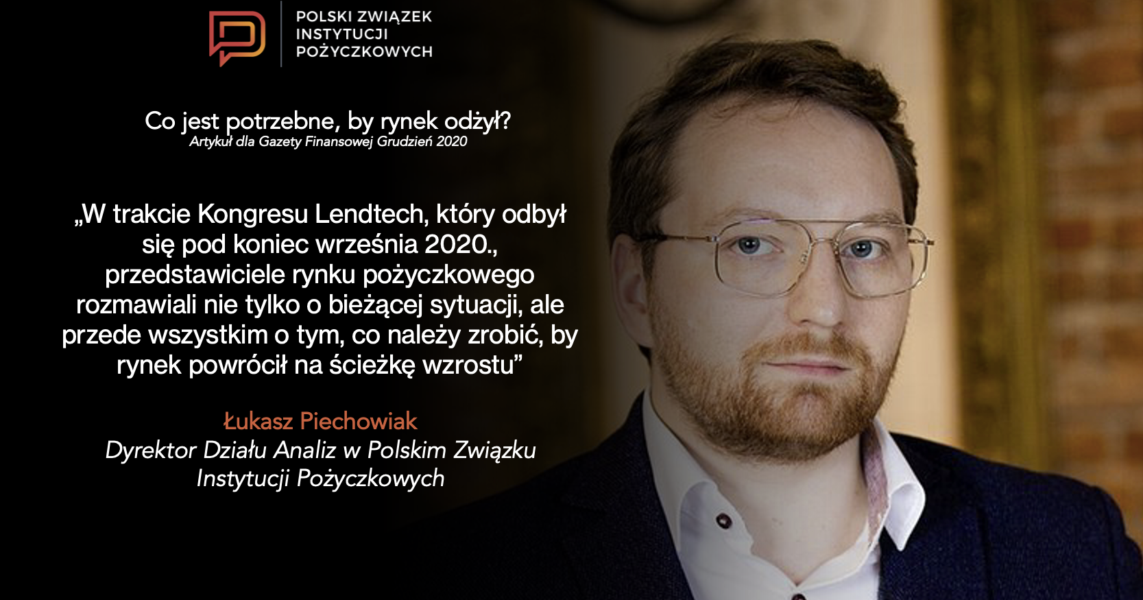 » Co jest potrzebne, by rynek odżył?