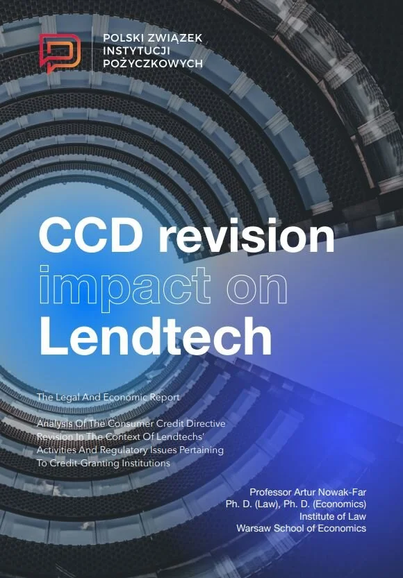 » Raport CCD revision impact on Lendtech - Polski Związek Instytucji Pożyczkowych