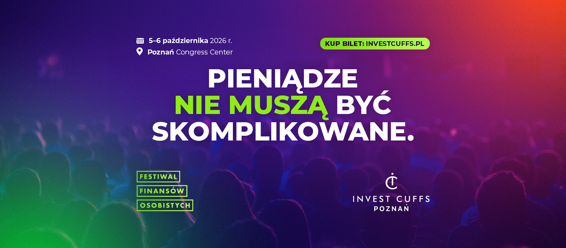 » PZIP Patronem Medialnym Festiwalu Finansów Osobistych Invest Cuffs
