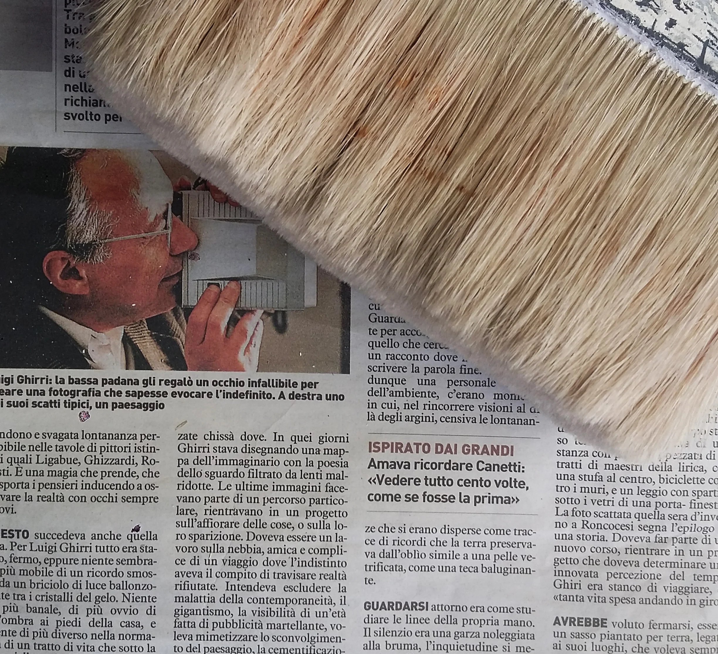 Il fotografo e la grazia dell'imbianchino