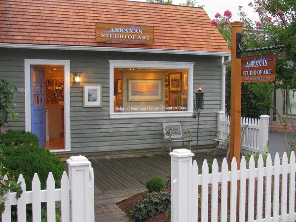 Abraxas' Studio in downtown Lewes, Delaware.