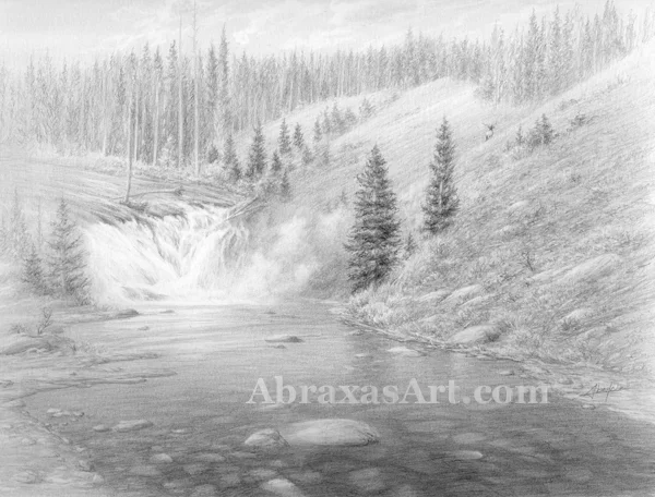 Lewis Falls, Yellowstone