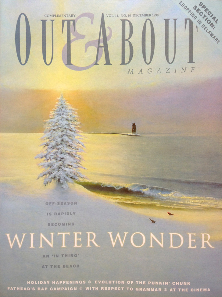 Cover art "Winter at the Beach"