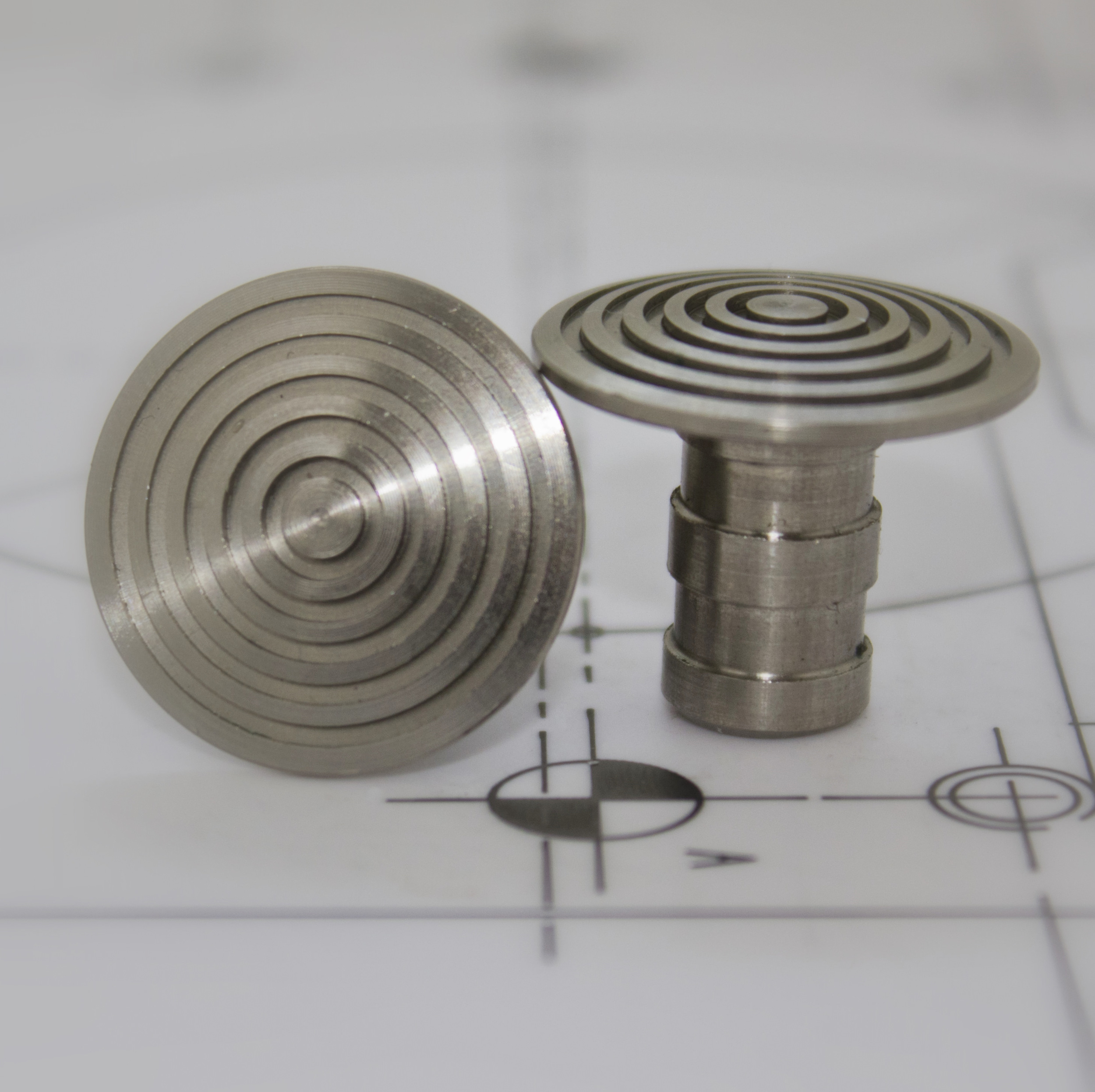 Stainless Steel 25mm Low Dome LD253-AS