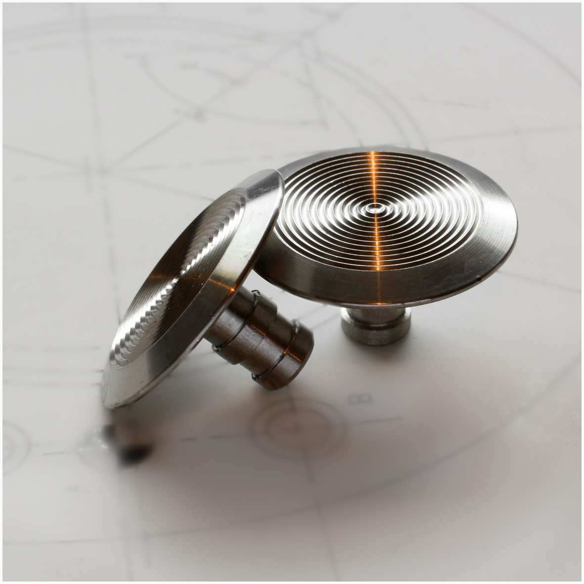 Stainless Steel Low Profile Stud LP403-CV