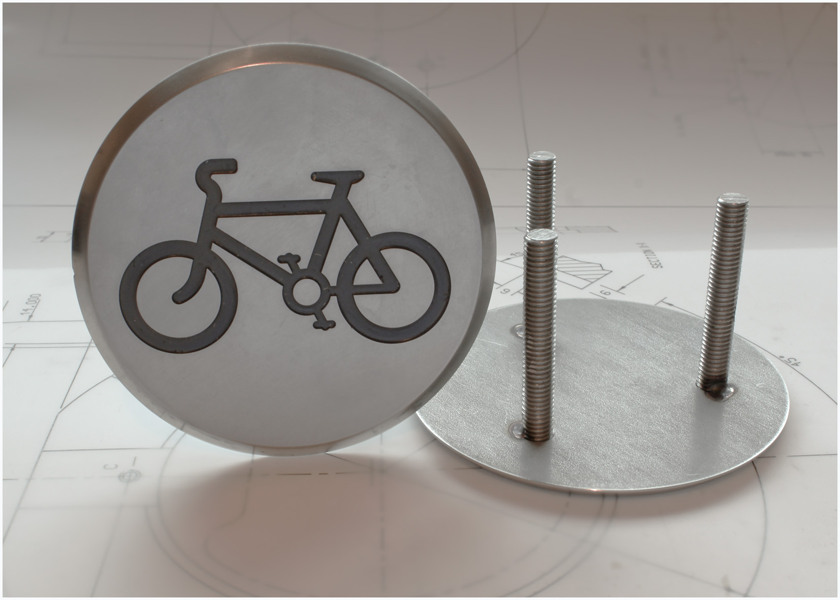 Cycle Way Marker Stud