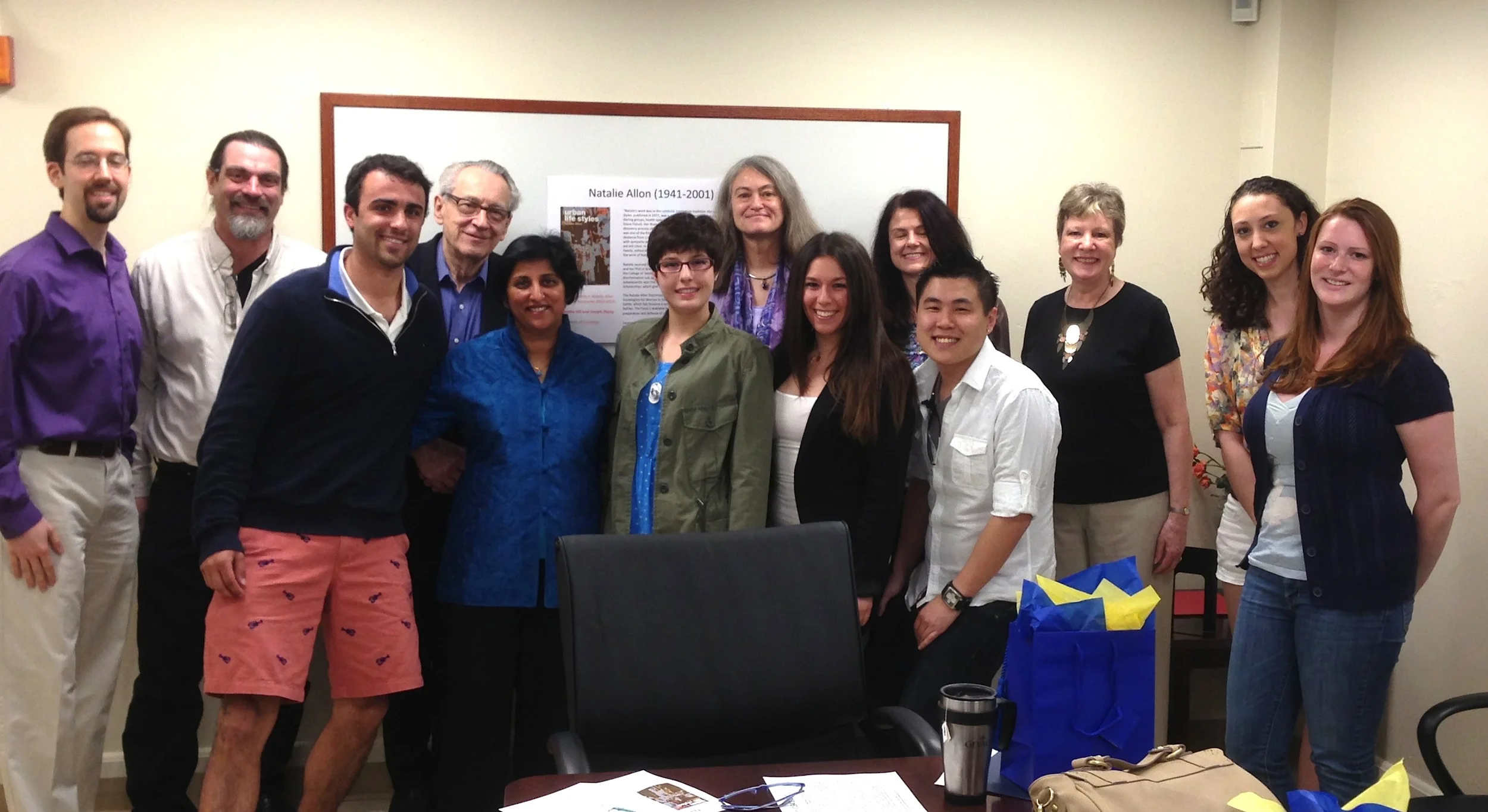   Colleagues and students of Sociology at Hofstra University.  