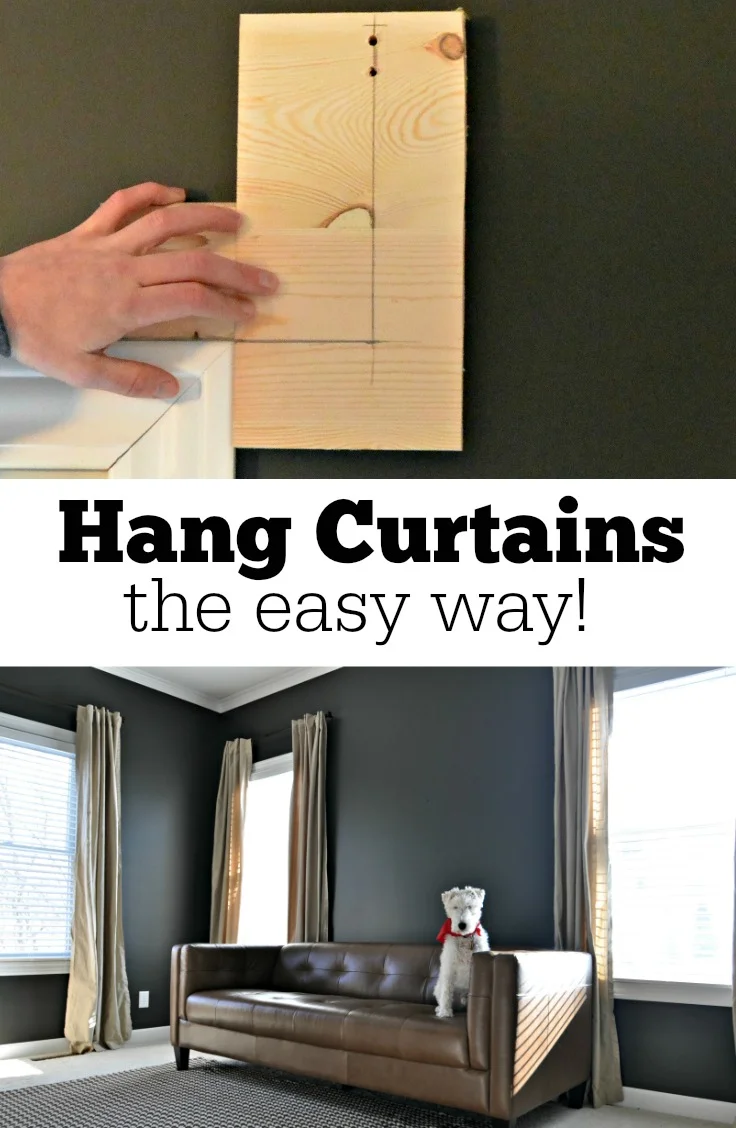 How to Hang Curtains the Easy Way