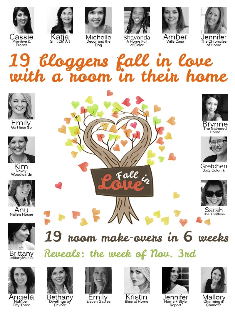 Fall In Love Room Makeover Announcement