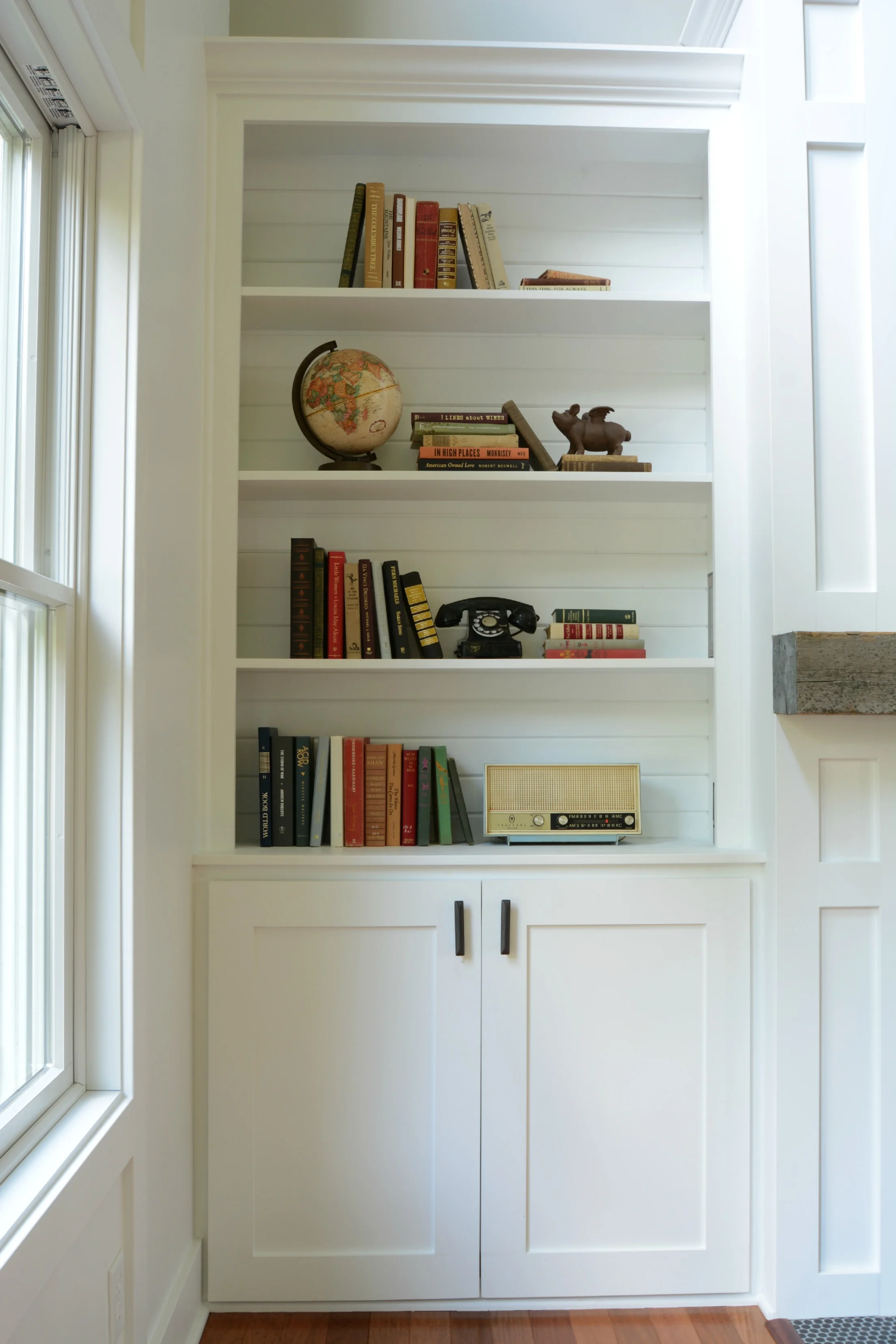 Living Room Built In Cabinets Decor And The Dog