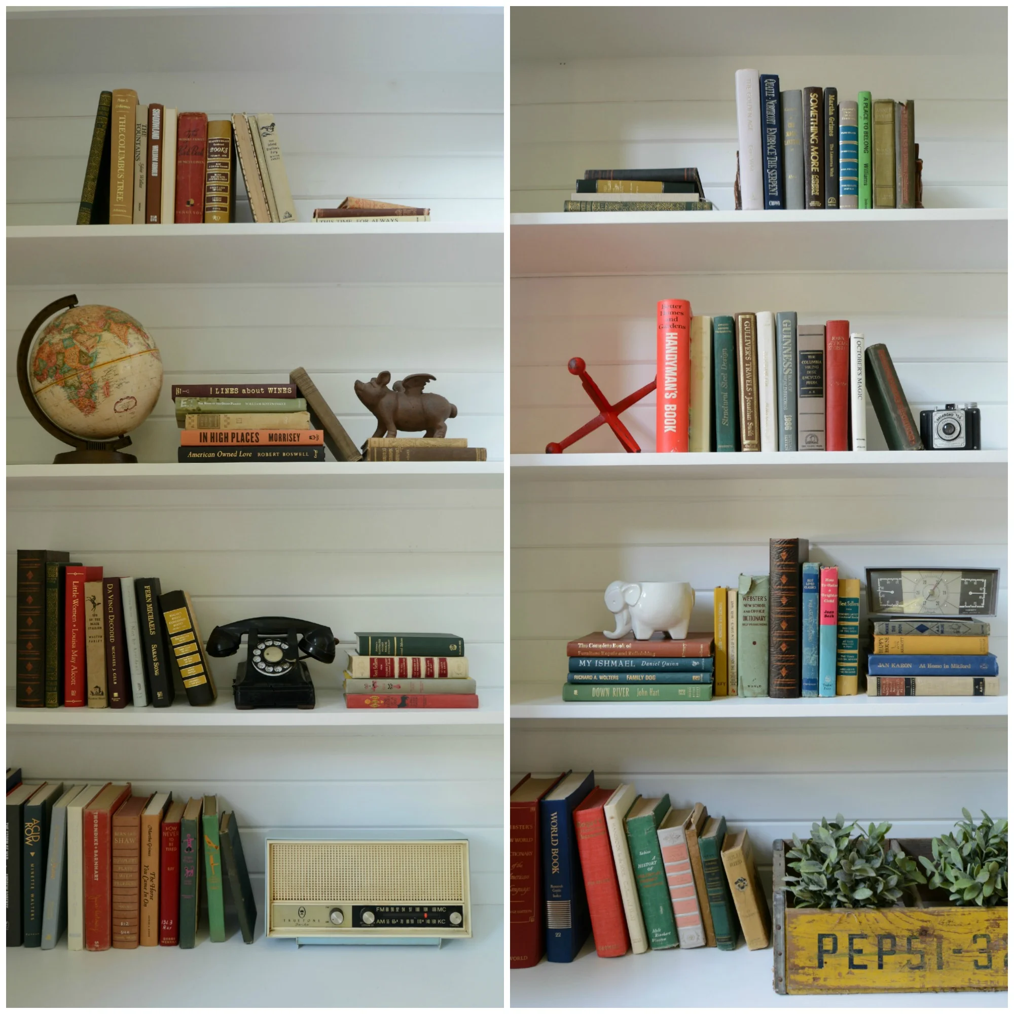 How to Decorate Bookshelves