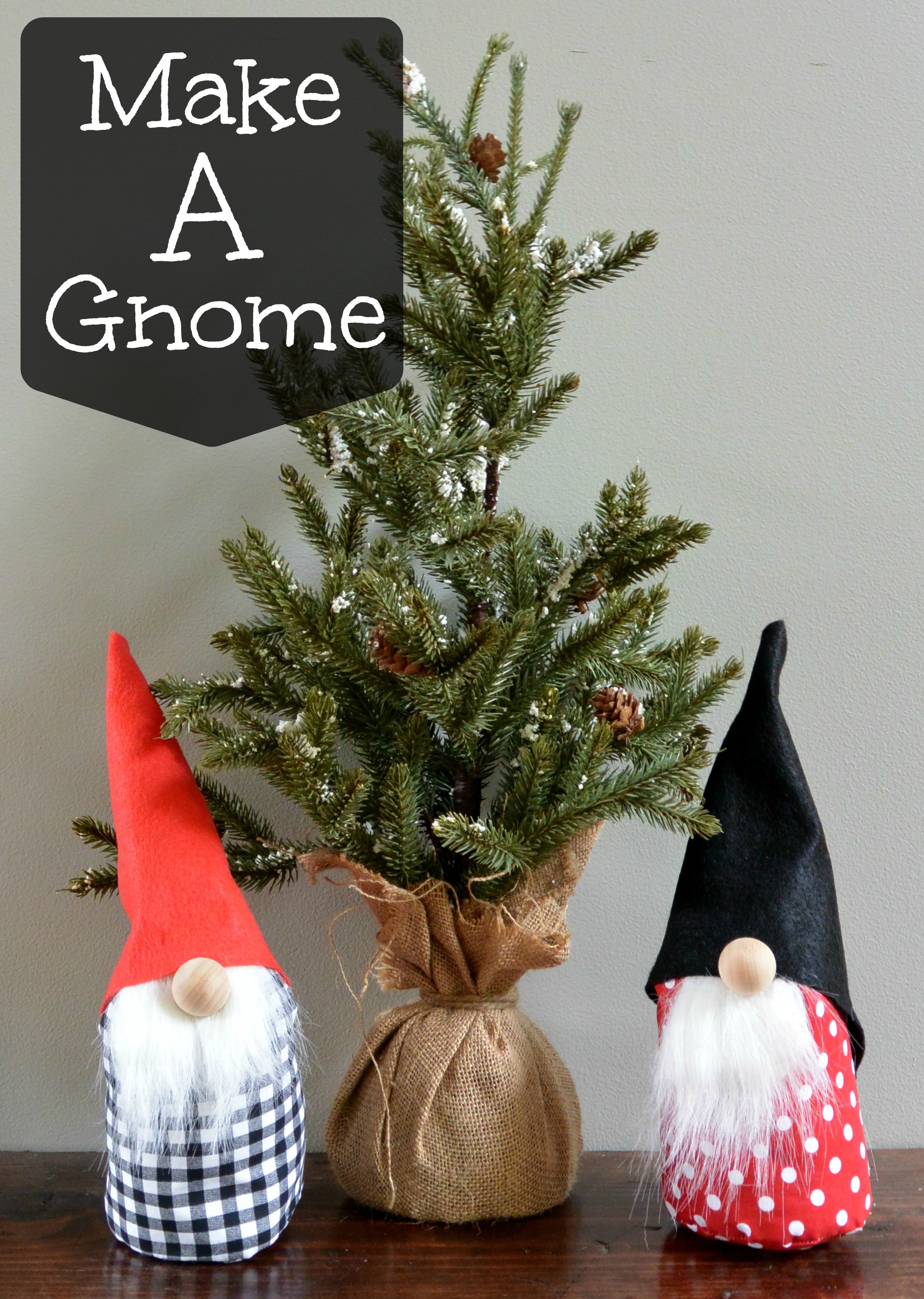 DIY Gnome Tree Skirt - The little Green Bean
