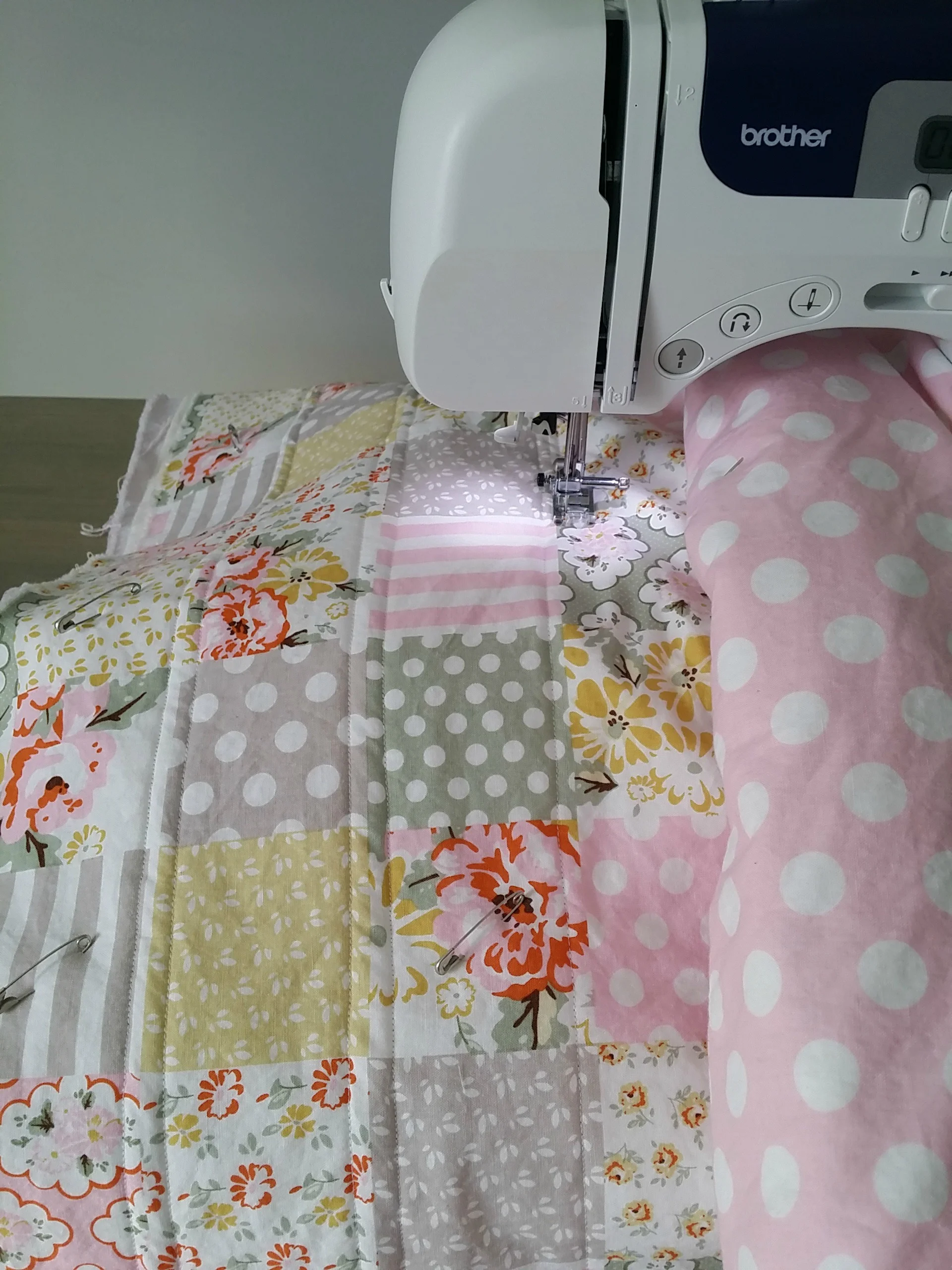 "Cheater" Baby Quilt Tutorial