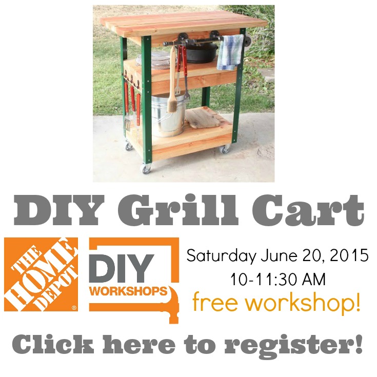 How To Build A Grill Cart The Home Depot Diy Workshop Decor