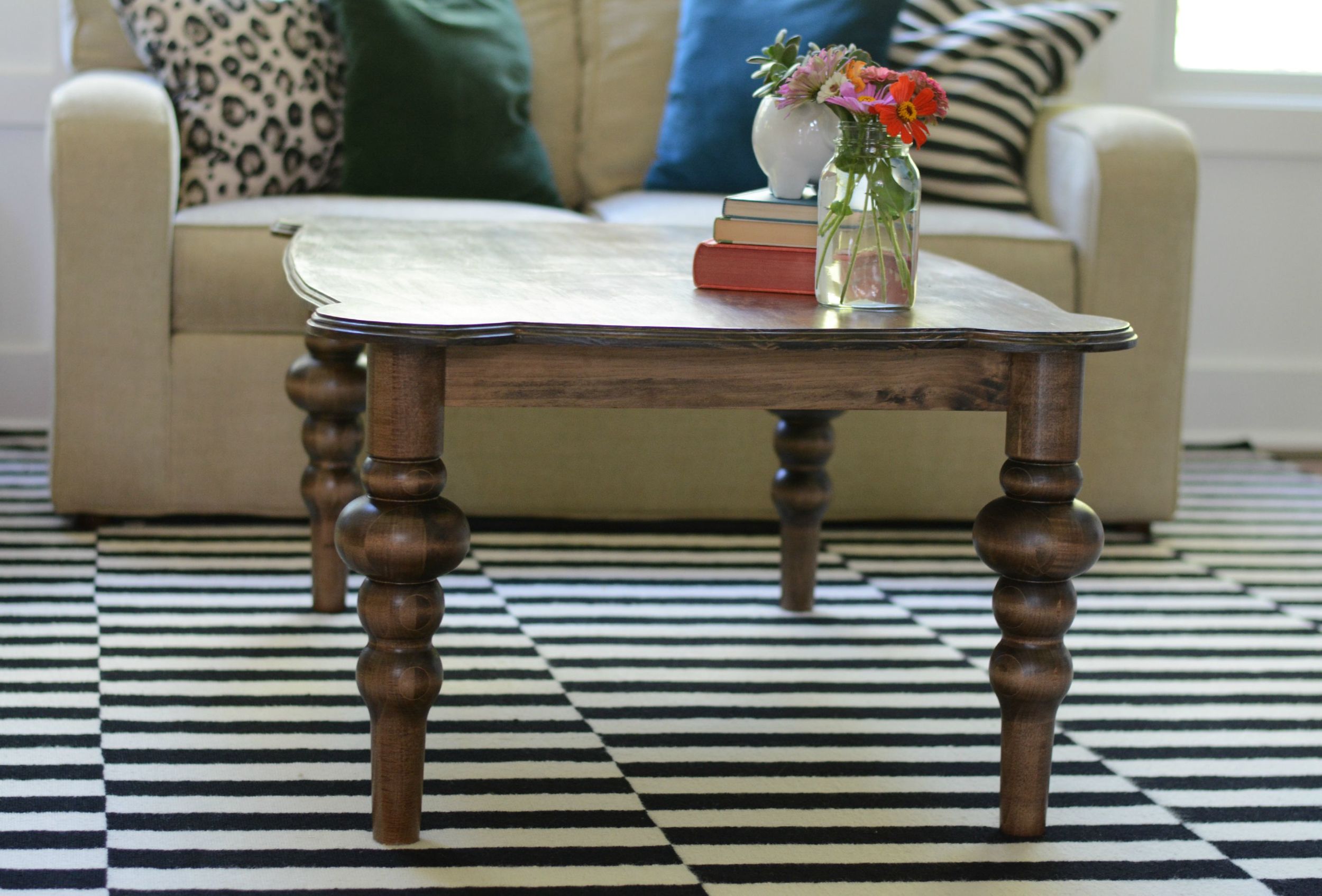 Curvy Coffee Table Tutorial Decor And The Dog - Coffee Table With Rounded Edges Curvy Coffee Table Tutorial Decor And The Dog - Coffee Table With Rounded Edges