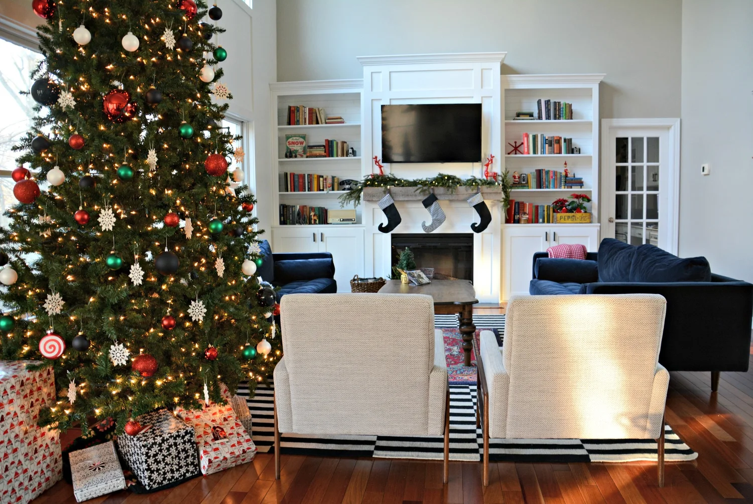 Holiday Home Tour 2017 (Living Room) — Decor and the Dog