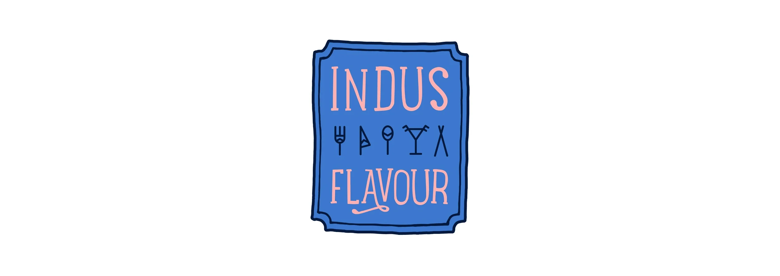 Indus Flavour is a modern Indian bistro located in New Delhi. I was asked to brand the restaurant and it's various applications.