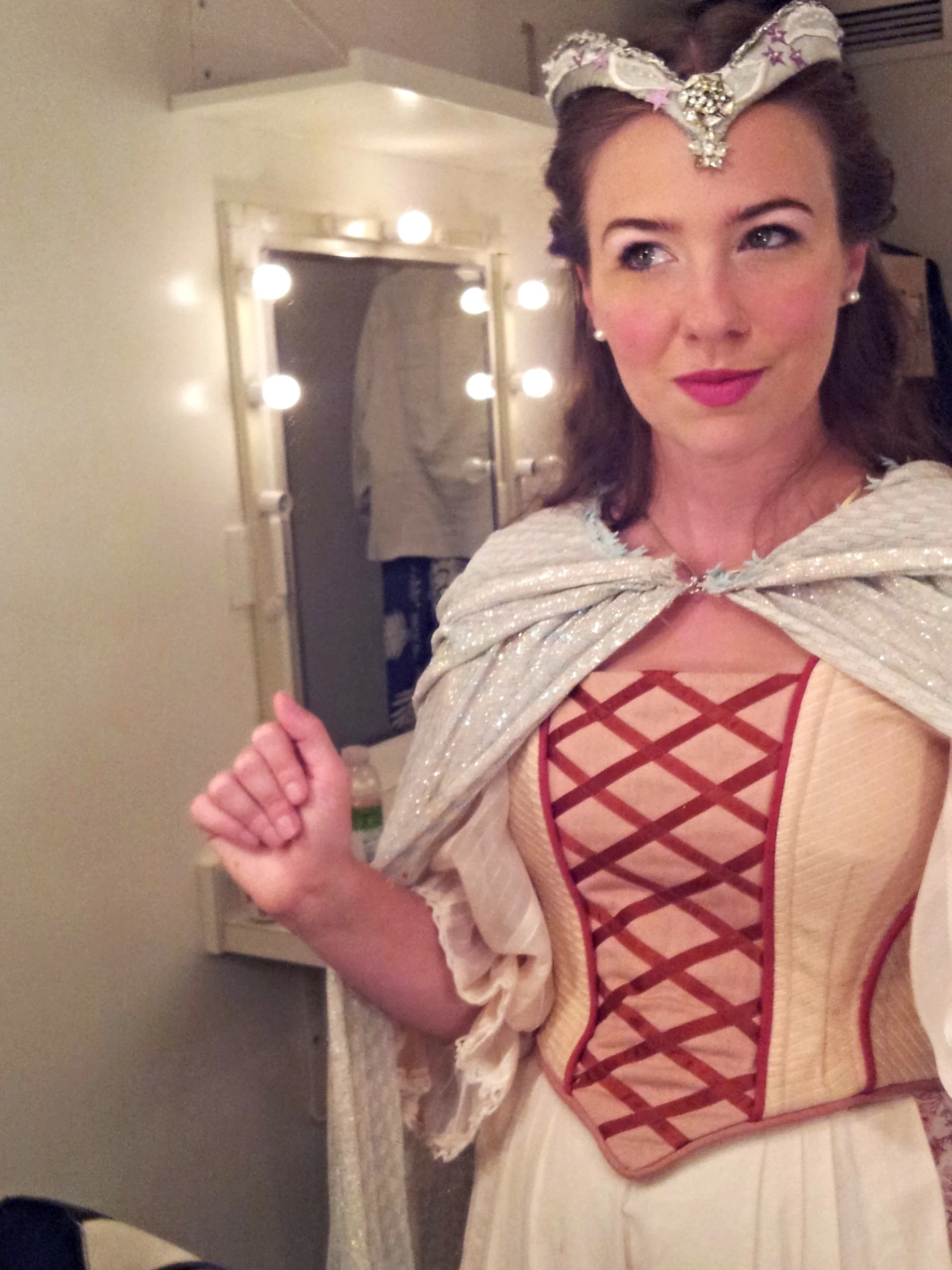 Backstage at The Merry Wives of Windsor with Pocket Opera.
