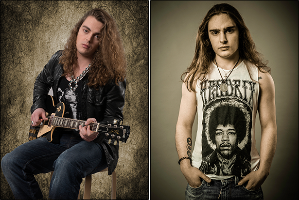 Virgil McMahon (guitar, vocals) and Gabriel McMahon (drums). Photo Credit: © Will Ireland