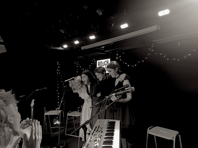 THE LAST DINNER PARTY delighted the audience at Bristol's Rough Trade with an acoustic set to promote their debut album