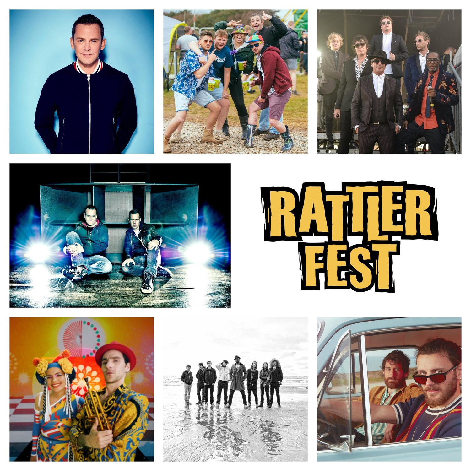 THE FEELING, UTAH SAINTS, DUB PISTOLS and SCOTT MILLS head up this year ...