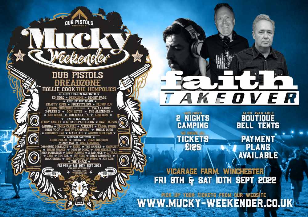 The lineup for MUCKY WEEKENDER 2022 is off the scale - All the details are here.... musomuso.com