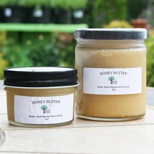 Natural Honey Butter 4 oz $6.50 8 oz $12.50