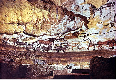 Before humans had words, we had the innate desire and ability to communicate through imagery. 36,000 years ago our Stone Age ancestors demonstrated intellectual sensitivity and sophistication to interpret and attach meaning to their surroundings on the limestone cave walls of Lascaux and Chauvet-Pont-d'Arc, France.
