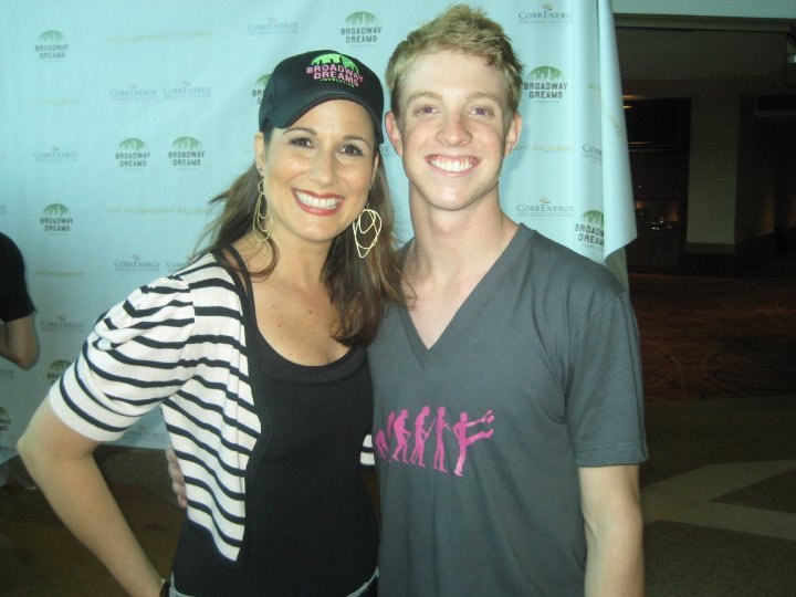  With actress Stephanie J. Block after our show at the Cobb Energy Center in Atlanta, GA. 